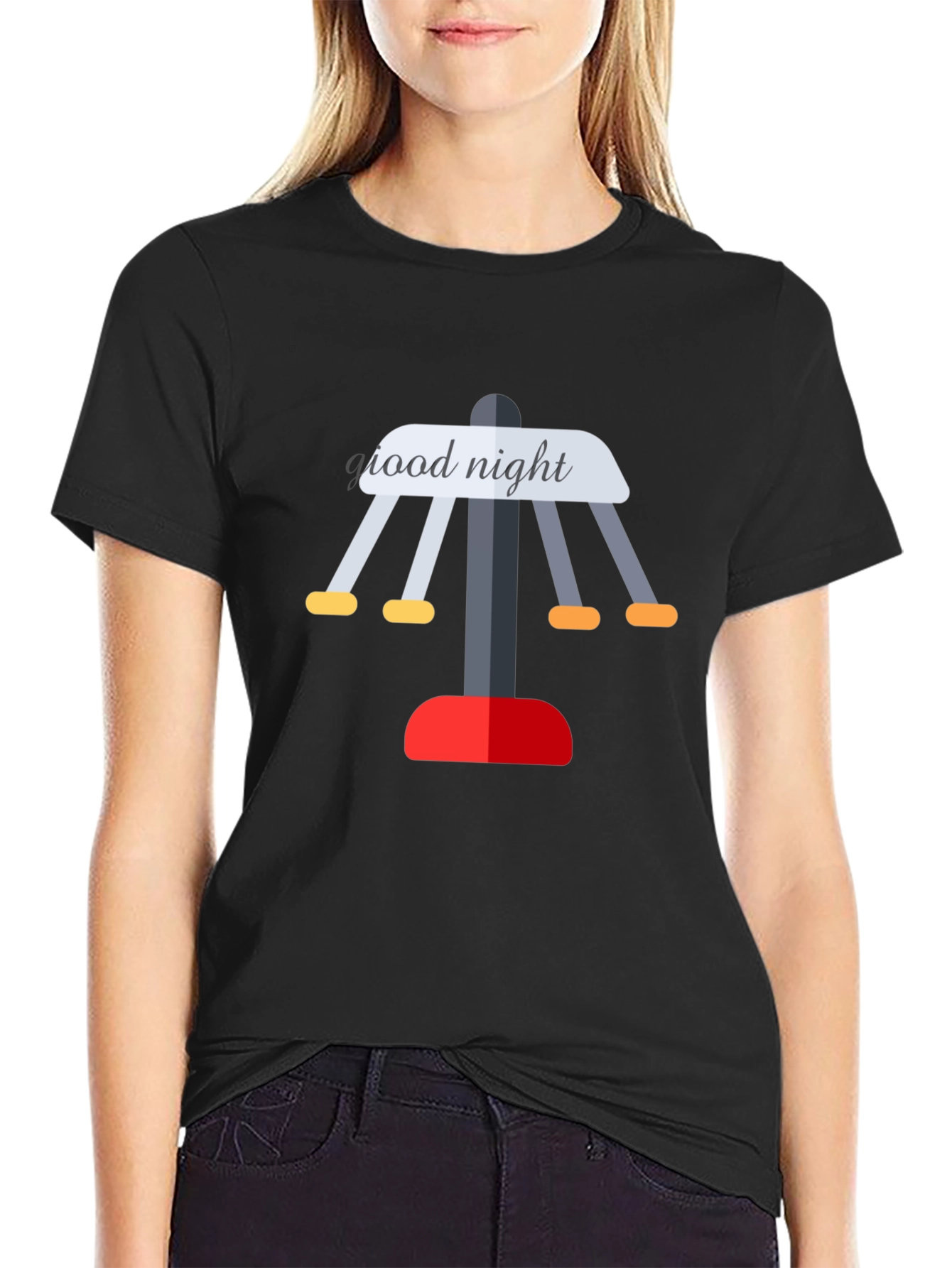 Good Night Merry-Go-Round Graphic Tee