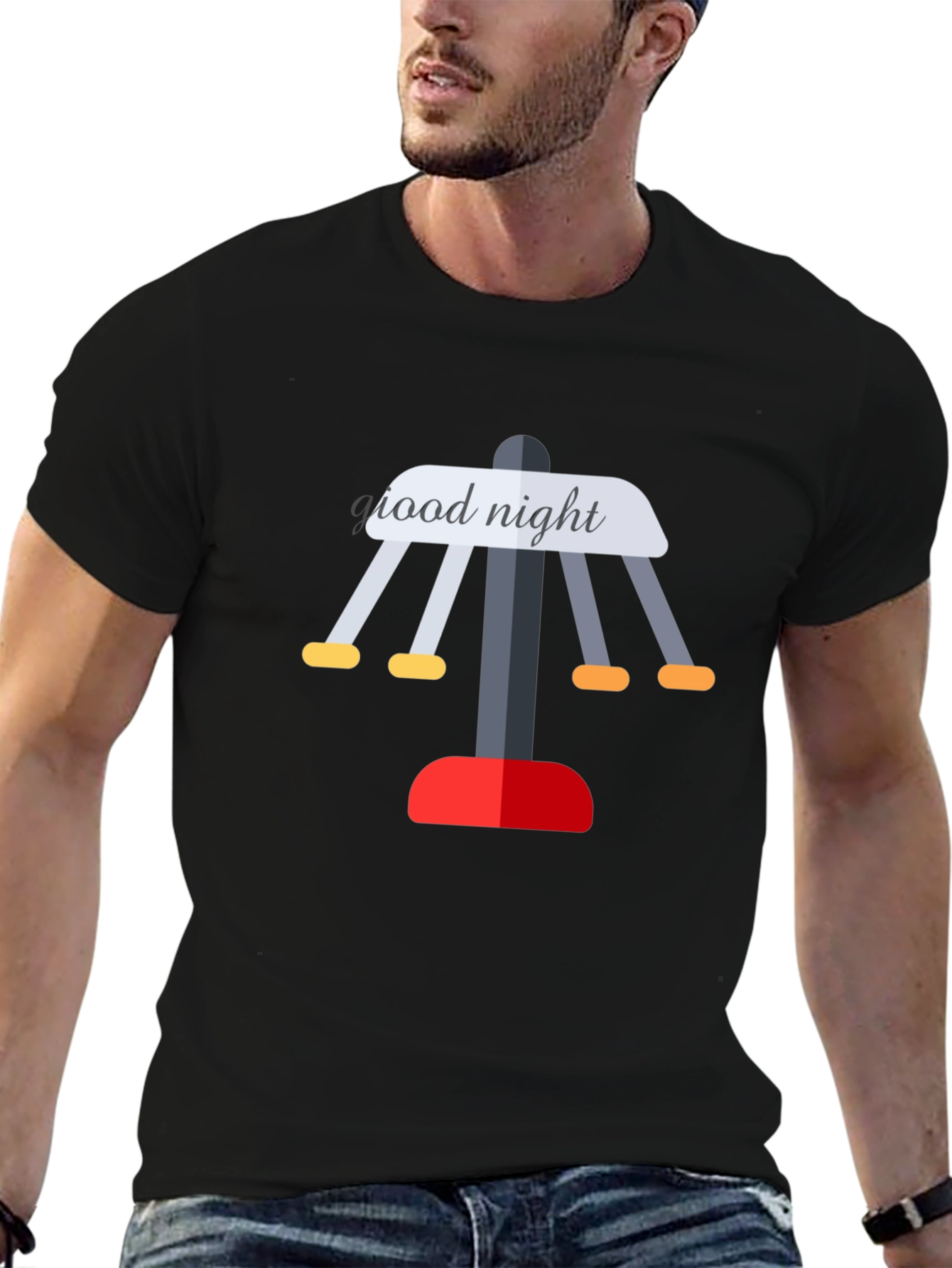 Good Night Merry-Go-Round Graphic Tee
